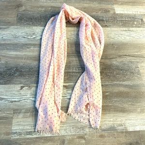 Pink scarf, like new!